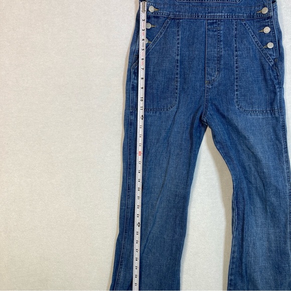 Old Navy Juniors Overalls The Best in Demin Classic Blue Jeans Size 16 Cotton - Picture 12 of 16